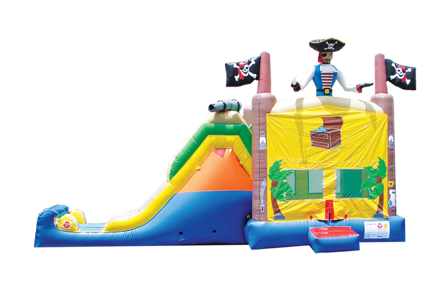 Pirate Treasure 41 Combo Bounce House Hopper WET or DRY, Rentals in